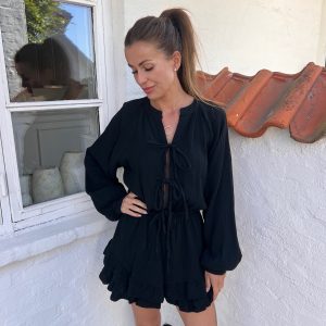 Napoli soft shots/kjole – Sort