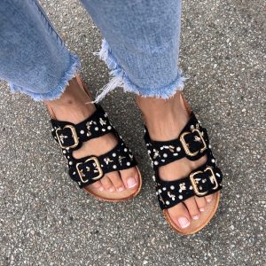 Cuty sandal - Sort SOMMER TILBUD