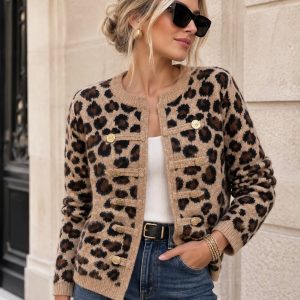 Smooth leo cardigan